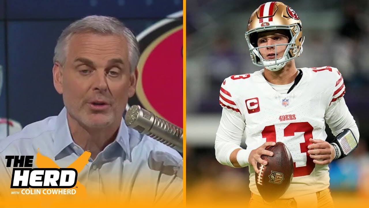 The Herd | Colin Cowherd Impressive 49ers Pummel Eagles 42 19, Purdy 4 Td, Deebo Samuel 3 Td