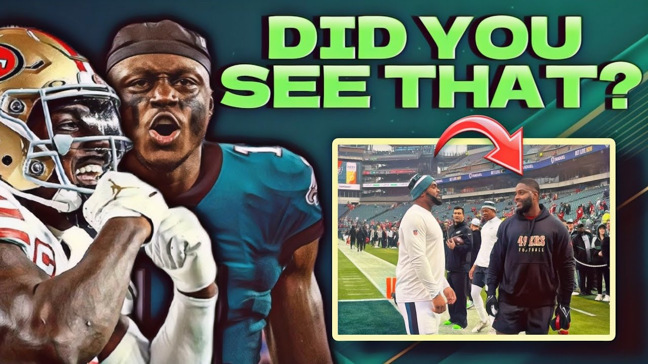 Things You Missed From 49ers vs. Philadelphia Eagles Rematch Game 1 Things You Missed From 49ers Vs. Philadelphia Eagles Rematch Game