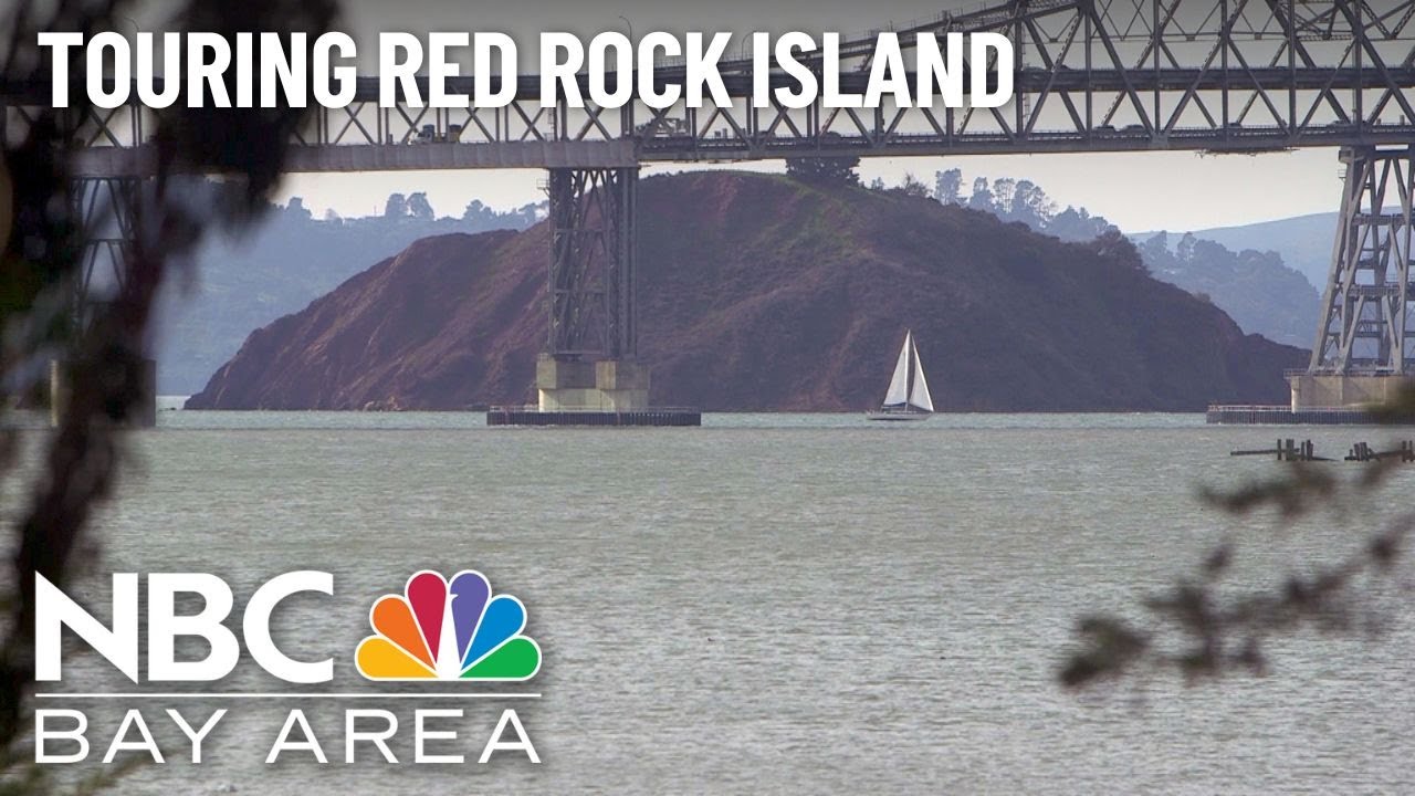 Touring The San Francisco Bay’s Red Rock Island Now Up For Sale