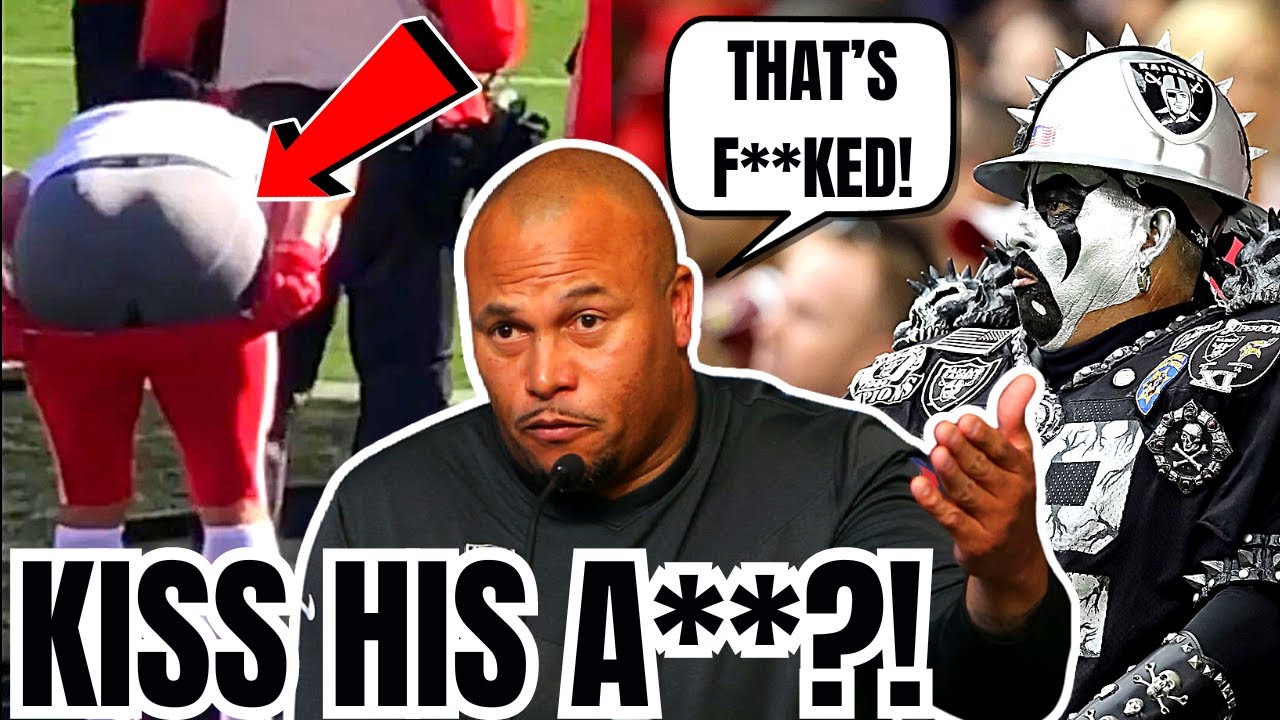 Travis Kelce Moons Raiders Fans! Disrespect! Las Vegas Players Kick A** For Antonio Pierce! Nfl