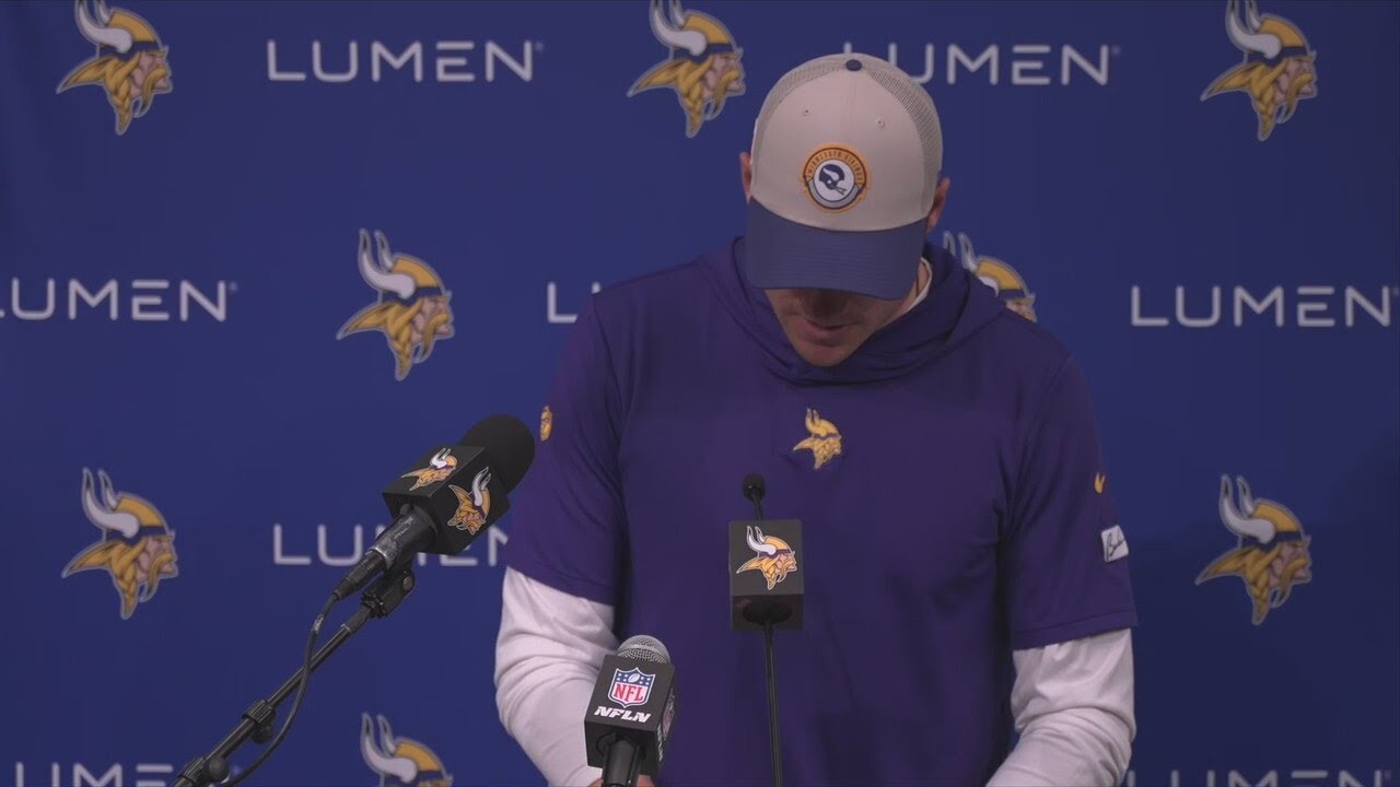 Vikings Coach Talks 3 0 Win Over Raiders
