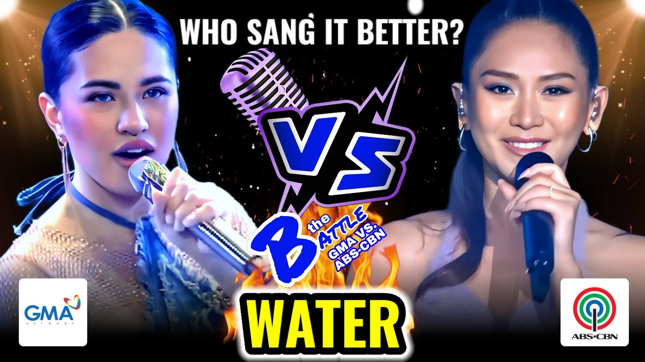 Water – Julie Anne San Jose (gma) Vs. Sarah Geronimo (abs Cbn) | Who Sang It Better?