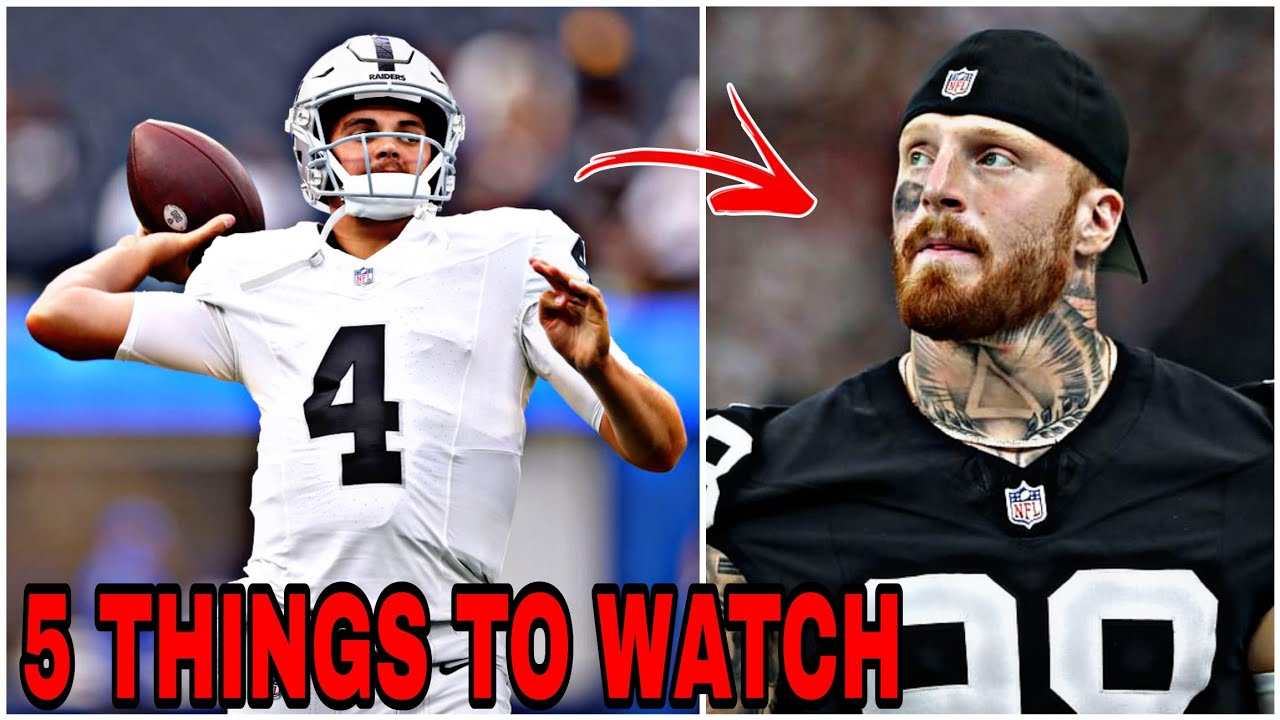 What We Must See From The Raiders Against The Vikings