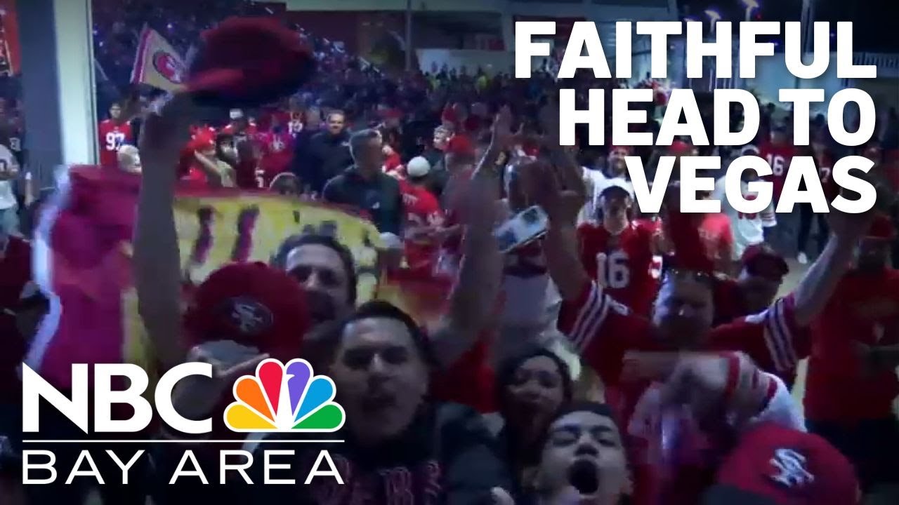 49ers fever hits Bay Area as fans prepare to invade Vegas for Super Bowl 2 49ers fever hits bay area as fan