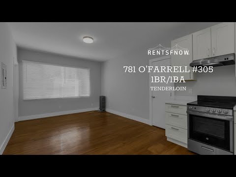 781 O Farrell, San Francisco Ca | 1 Bedroom 1 Bath