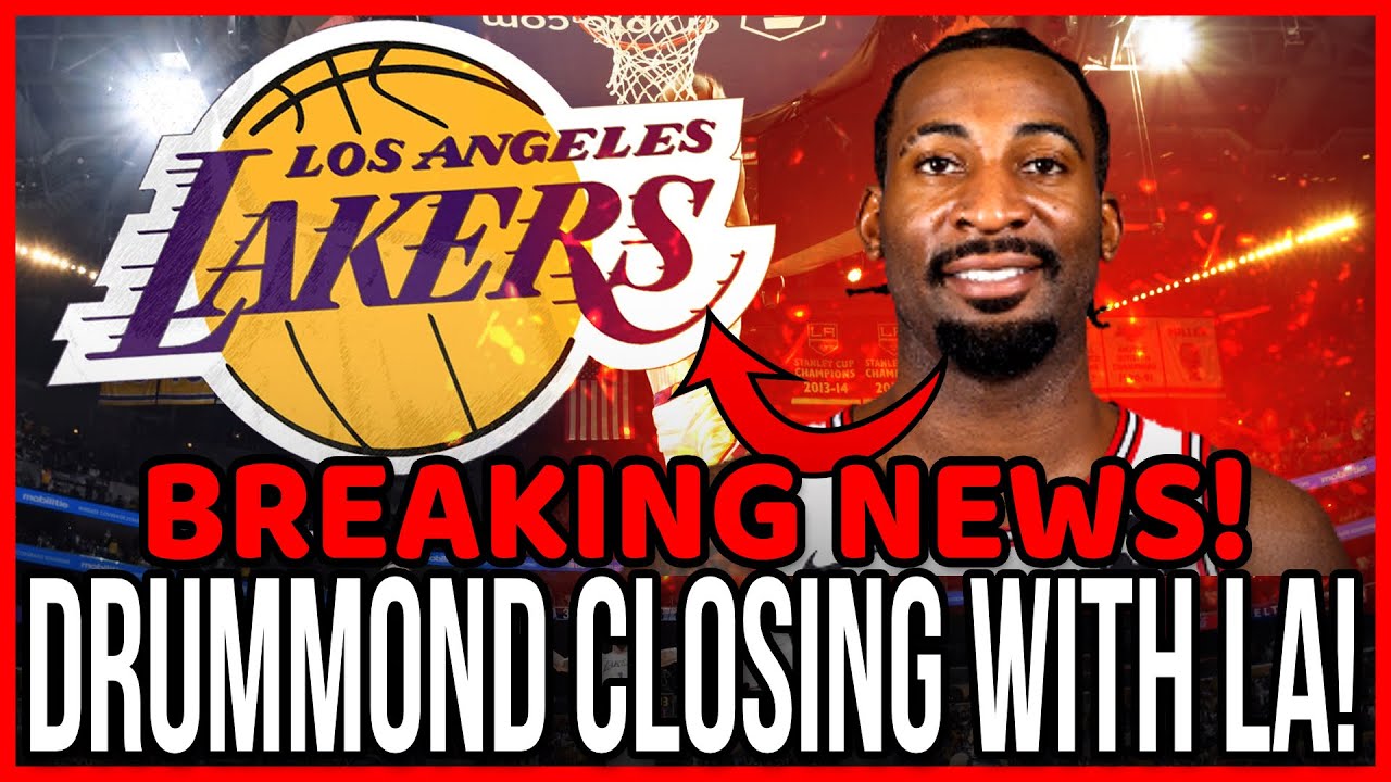 BREAKING NEWS ALERT! LAKERS JAW-DROPPING ANDRE DRUMMOND DEAL UNVEILED! LAKERS NEWS! 1 Breaking News Alert! Lakers Jaw Dropping Andre Drummond Deal Unveiled! Lakers News!
