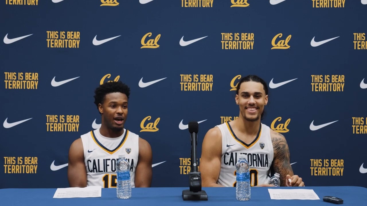 Cal Men’s Basketball: Jalen Cone & Jaylon Tyson Postgame Press Conference Vs. Colorado