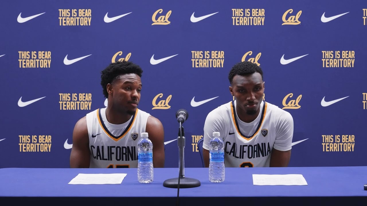 Cal Men’s Basketball: Jalen Cone & Keonte Kennedy Postgame Press Conference Vs. Arizona State