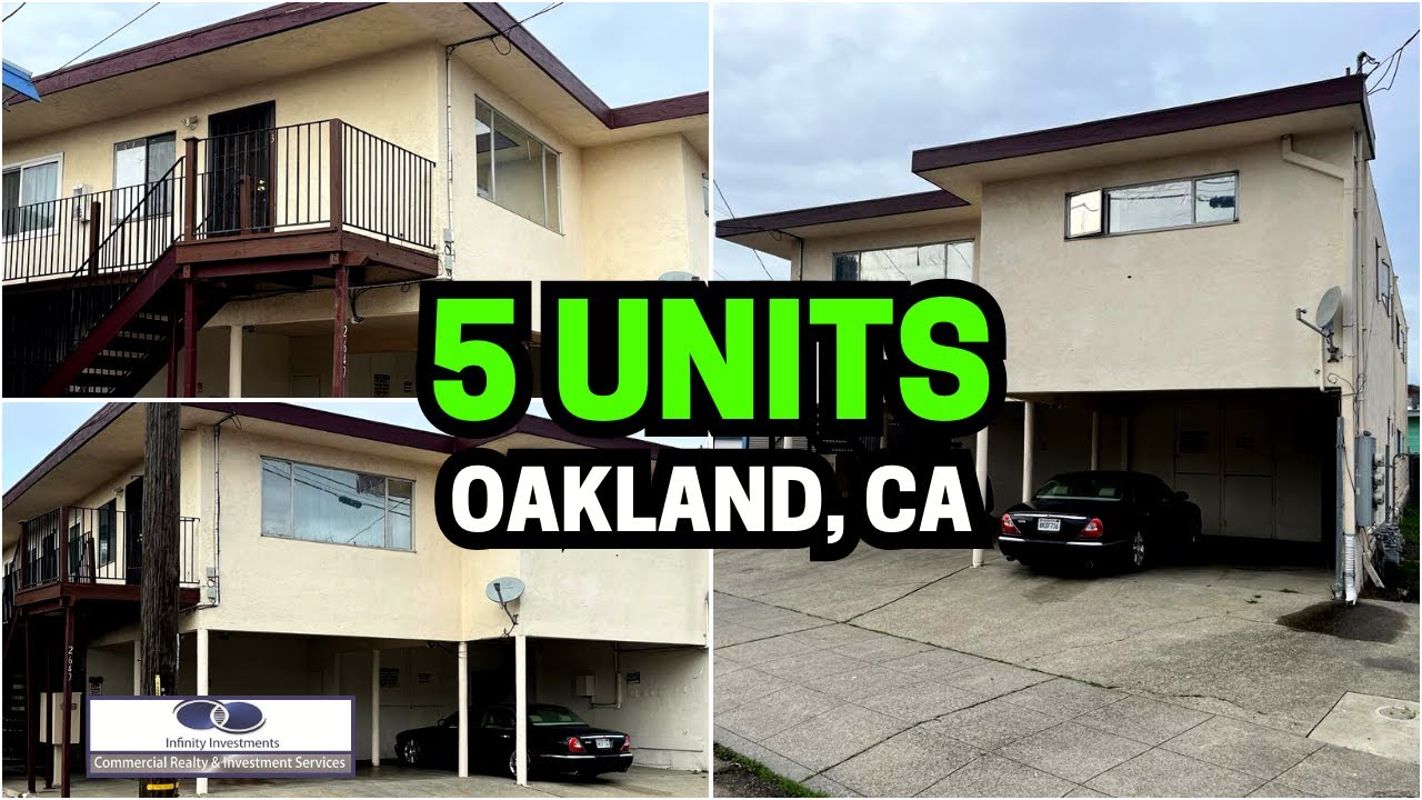 Cash Flowing 5 Unit Apartment Building For Sale In Oakland