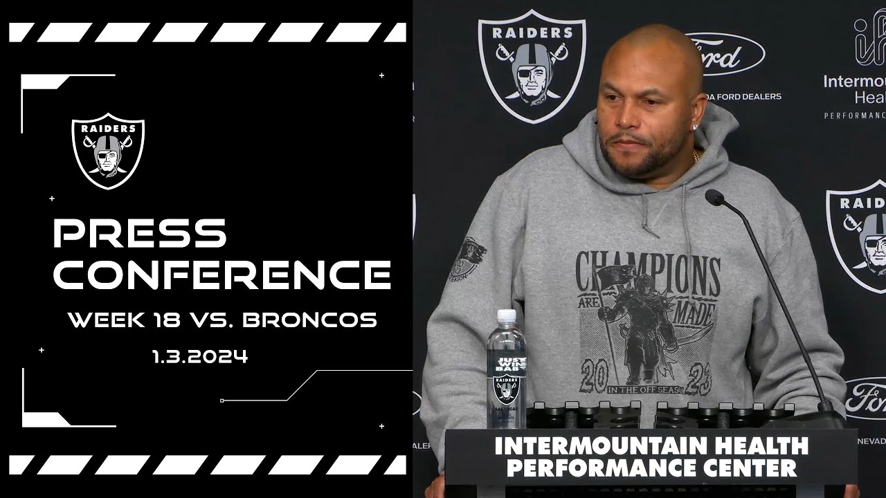 Coach Pierce: ‘we’re Going To Play Our Best Football’ | Raiders | Nfl