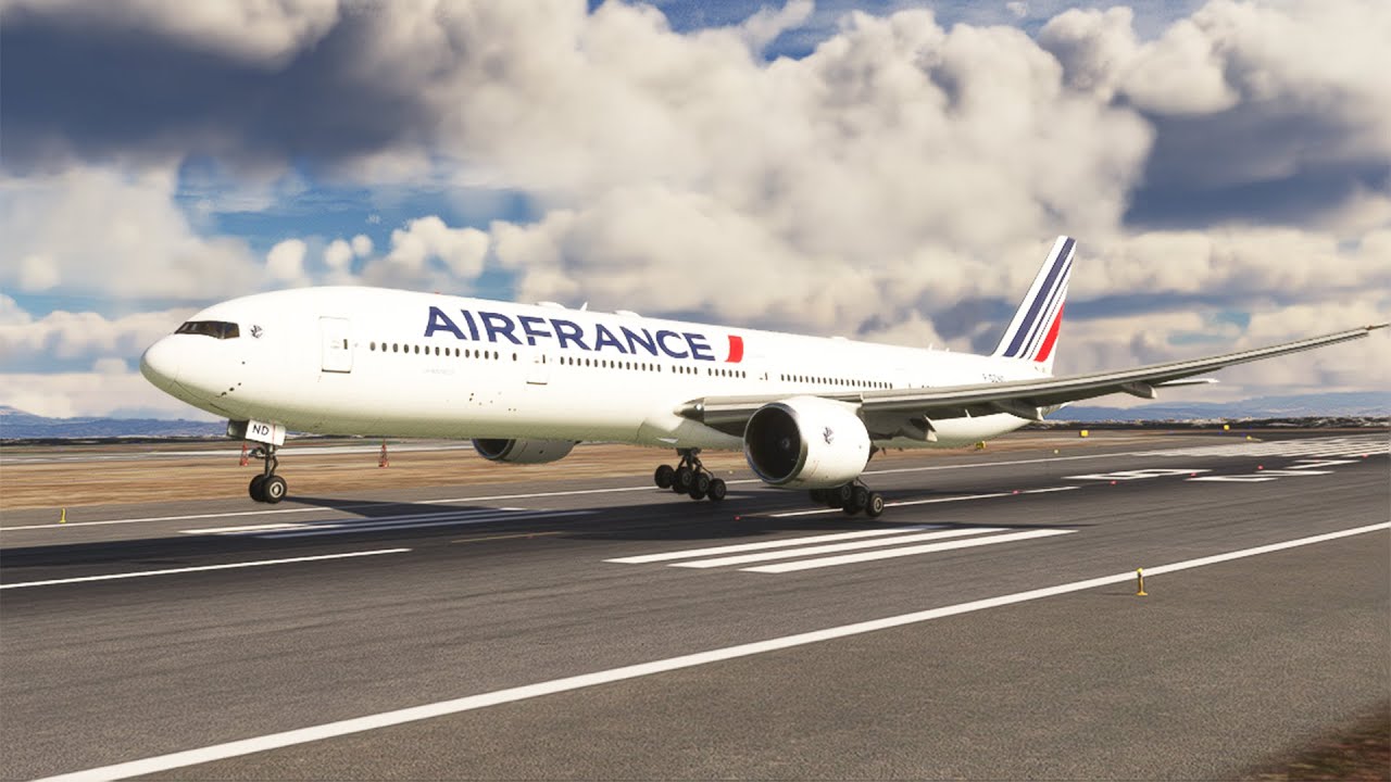 Dangerous landing Boeing 777 Air France at San Francisco International Airport - MFS2020 2 Dangerous Landing Boeing 777 Air France At San Francisco International Airport – Mfs2020