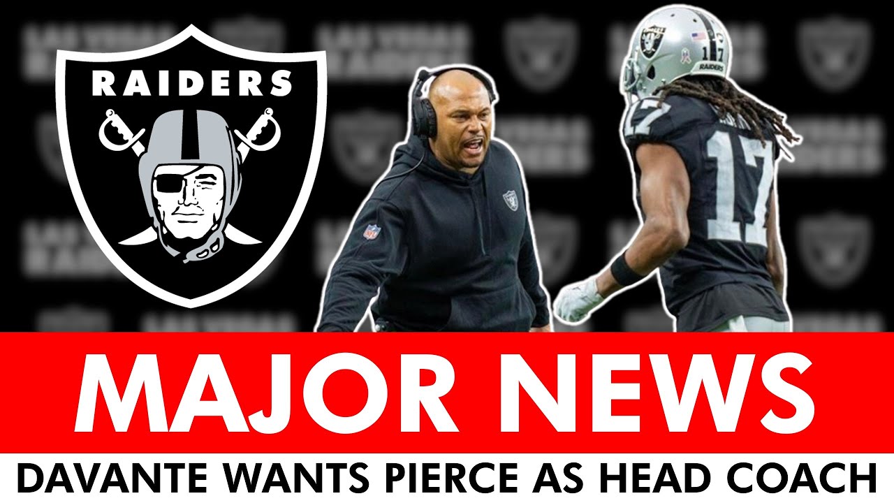 Davante Adams Wants Antonio Pierce To Be The Las Vegas Raiders Head Coach In 2024 | Raiders News