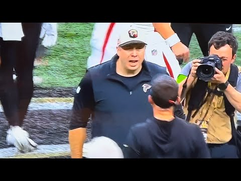 Falcons Coach Arthur Smith Goes Off On Saints Hc Dennis Allen For Running Up Score In 48 17 Win