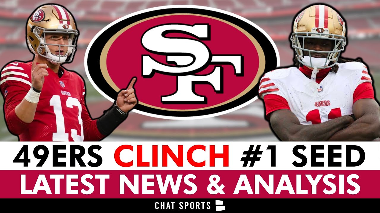 Just In: 49ers Clinch #1 Seed With Win Vs. Commanders + Christian Mccaffrey Injury | 49ers News