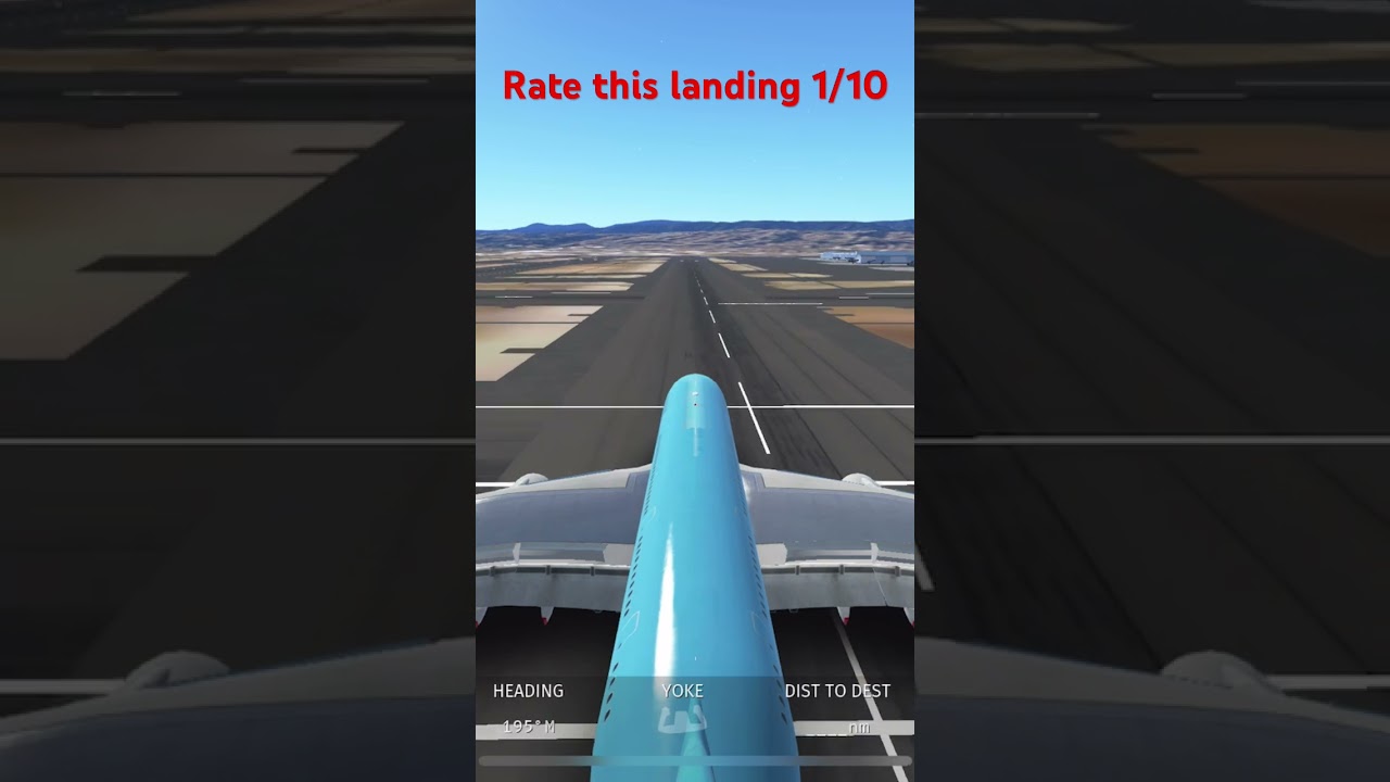 Korean Air A380 800 Landing At San Francisco Intl. Airport! #shorts #infiniteflight #koreanair