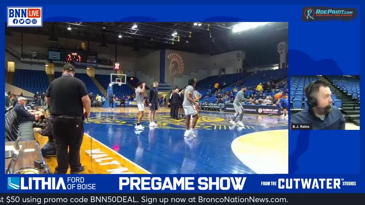 Lithia Ford Of Boise Pregame Show: Boise State Opens Conference Play At San Jose State