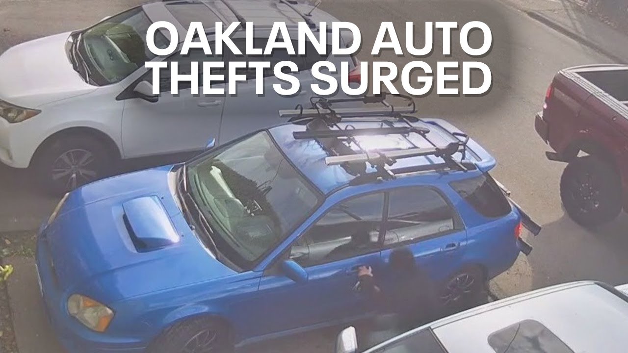 Oakland Auto Thefts Jumped 44% In 2023