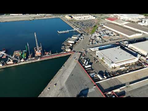 Port Of Oakland Skyview From Dji Mini 4 Pro Part 2 #drone #dji #photography #fly