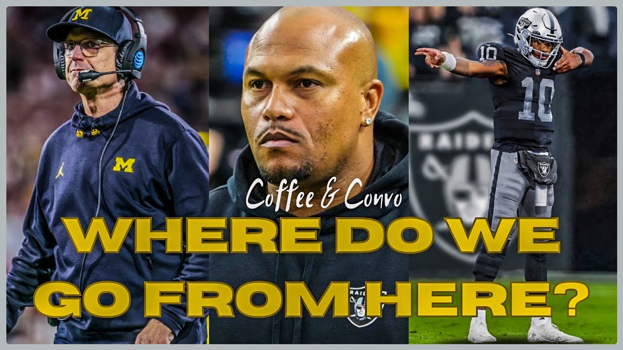 #Raiders | Where Do We Go From Here? | AP Or Harbaugh? | Penix A Raider? | ☕️🏴☠️ | 1 #raiders | Where Do We Go From Here? | Ap Or Harbaugh? | Penix A Raider? | ☕️🏴☠️ |
