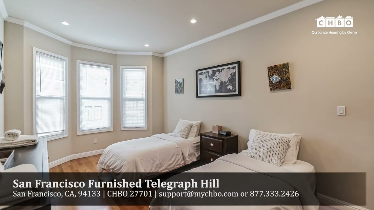 San Francisco Furnished Telegraph Hill – Corporate Housing Rental