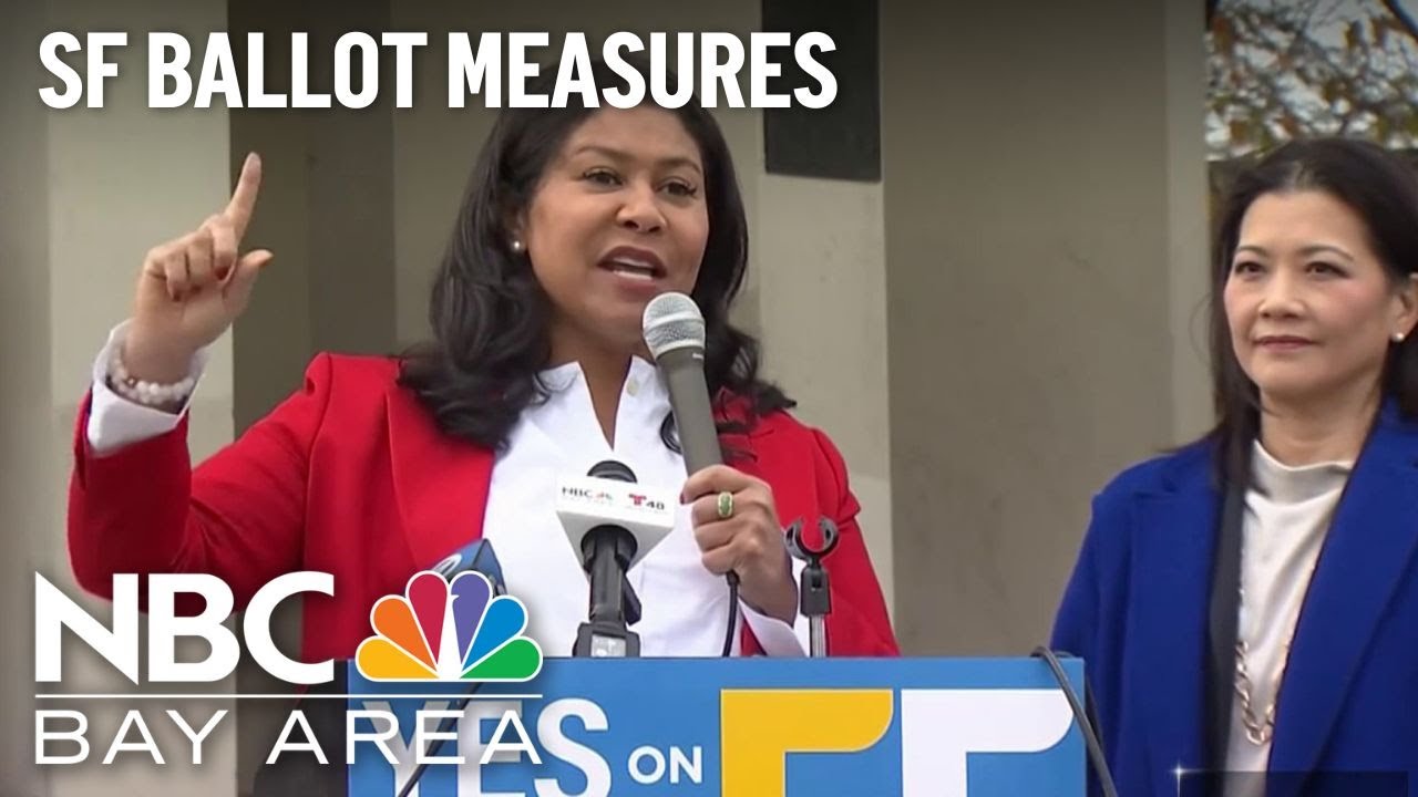 San Francisco Mayor London Breed Kicks Off Campaign For Several Ballot Measures