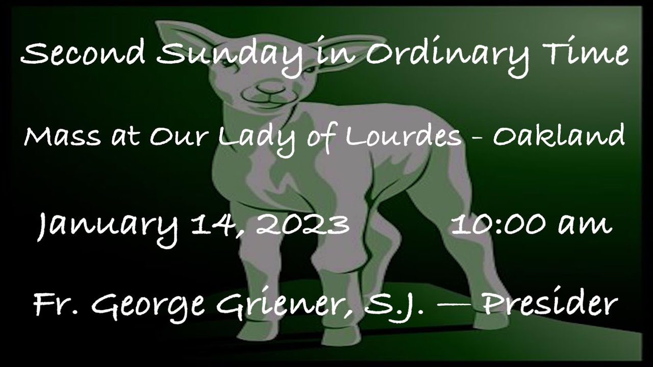 second sunday in ordinary time m