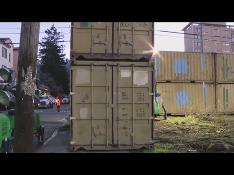 Shipping Containers Now Surround People’s Park In Berkeley