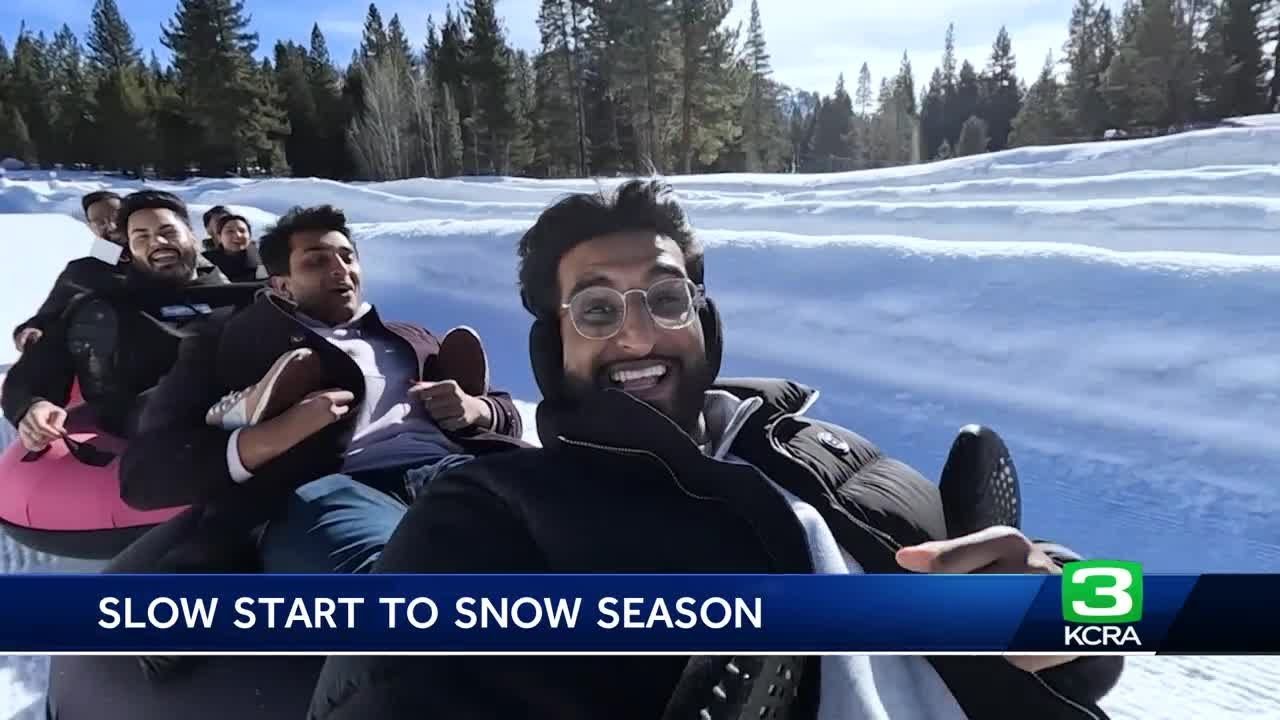Sierra businesses excited about natural snowfall after having to rely on snowmaking machiens 2 sierra businesses excited about