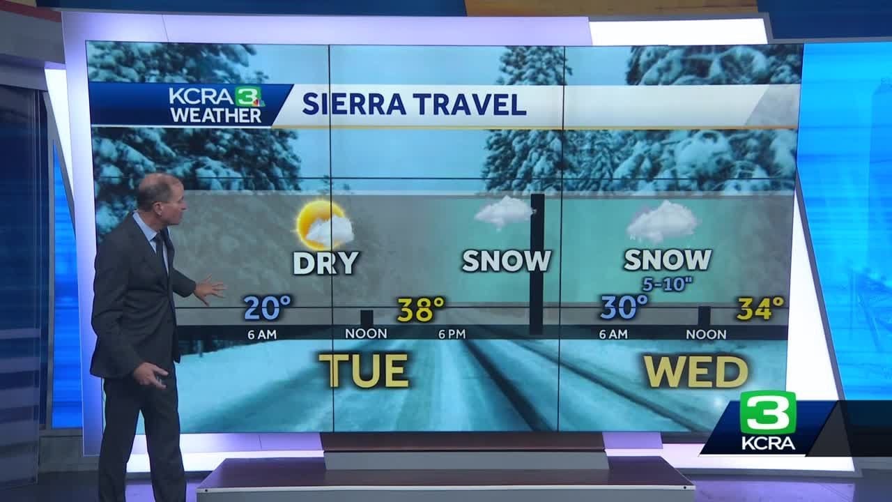 Sierra Snow Forecast: Timeline For Possible Chain Controls This Week