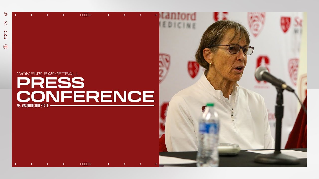 Stanford Women’s Basketball Postgame Press Conference | Washington State