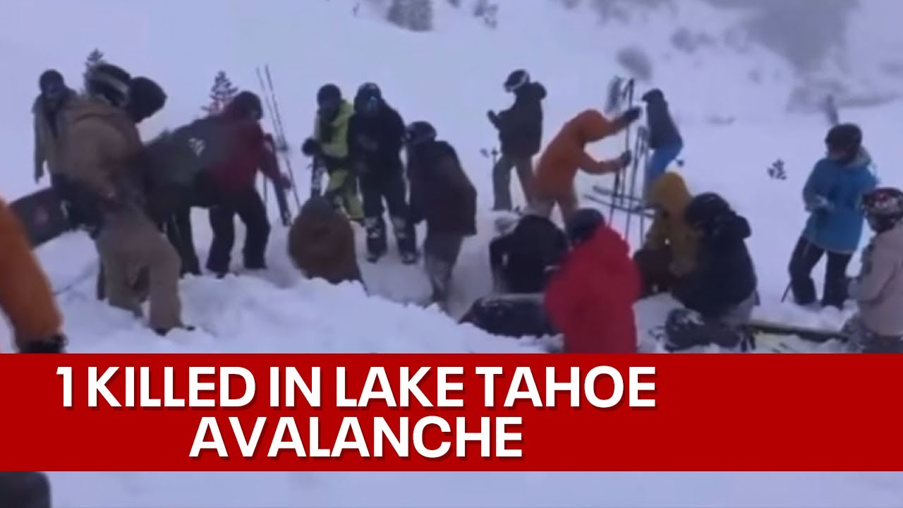 Tahoe Avalanche Kills Skier, Injures Another