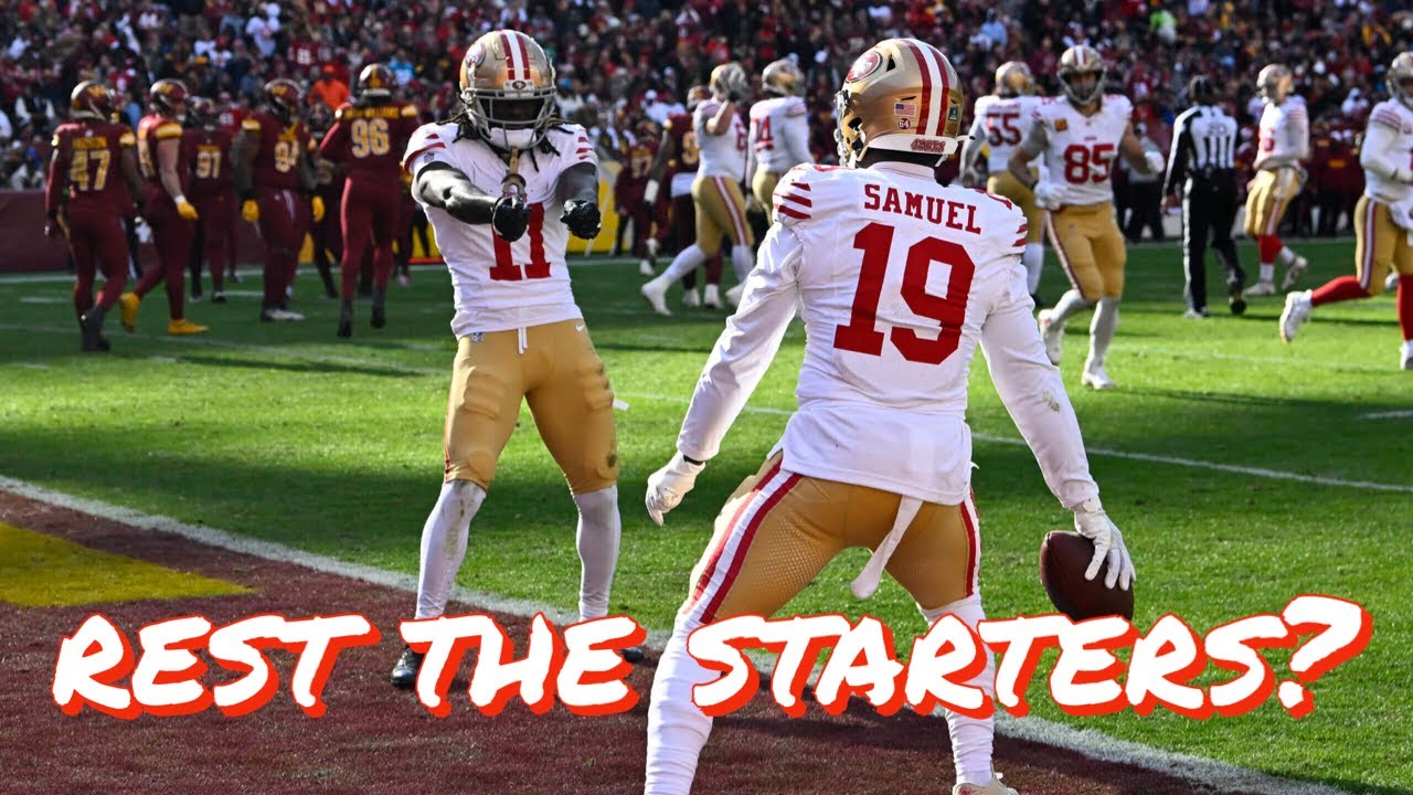 The Monday Morning Show: Should The 49ers Rest Their Starters This Week?