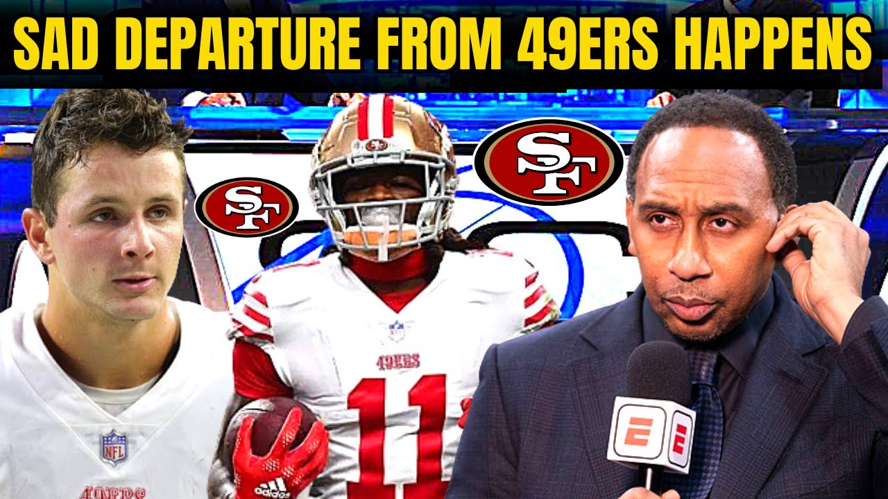 Urgent Bomb! Brandon Aiyuk Leaves San Francisco! Sad News For The Web! 49ers News!