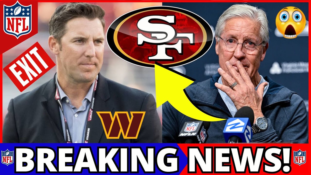 ⚠️URGENT! PETE CARROLL LOOKS FOR NEW TEAM! ADAM PETERS LEAVES THE 49ERS! SAN FRANCISCO 49ERS NEWS 2 urgent pete carroll looks for ne