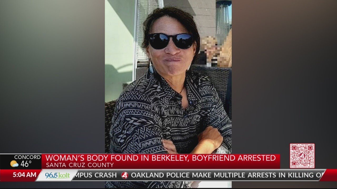 Woman’s Body Found In Berkeley, Boyfriend Arrested In Santa Cruz County For Homicide