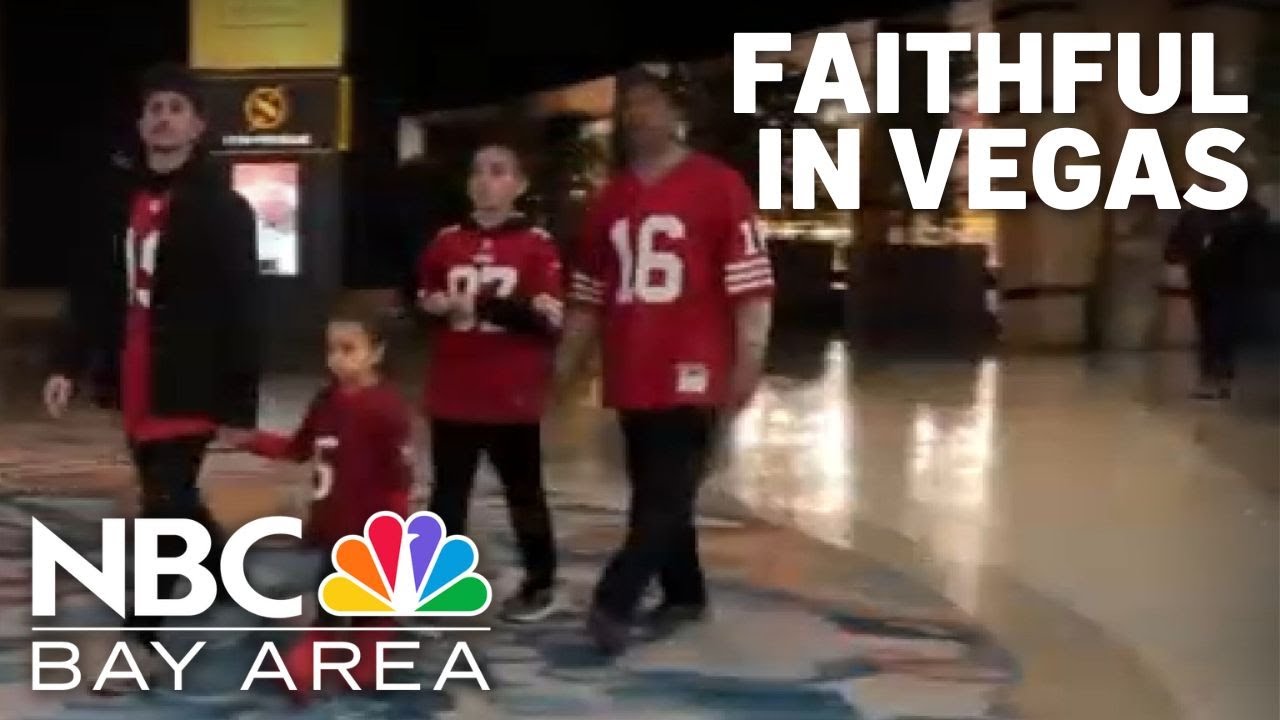49ers faithful arrive in las veg