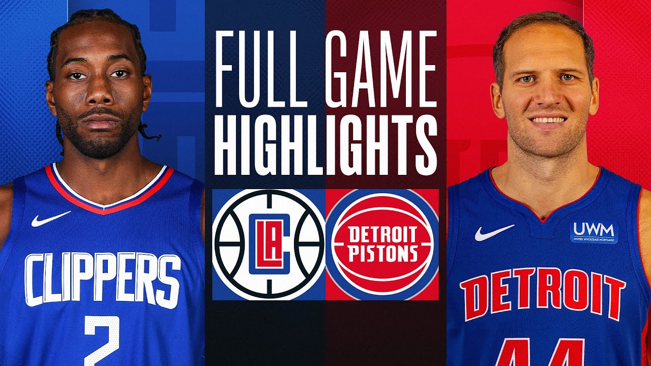 CLIPPERS at PISTONS | FULL GAME HIGHLIGHTS | February 2, 2024 2 clippers at pistons full game hi