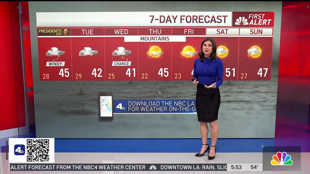 First Alert Forecast: Storm brings more rain to LA 2 first alert forecast storm bring