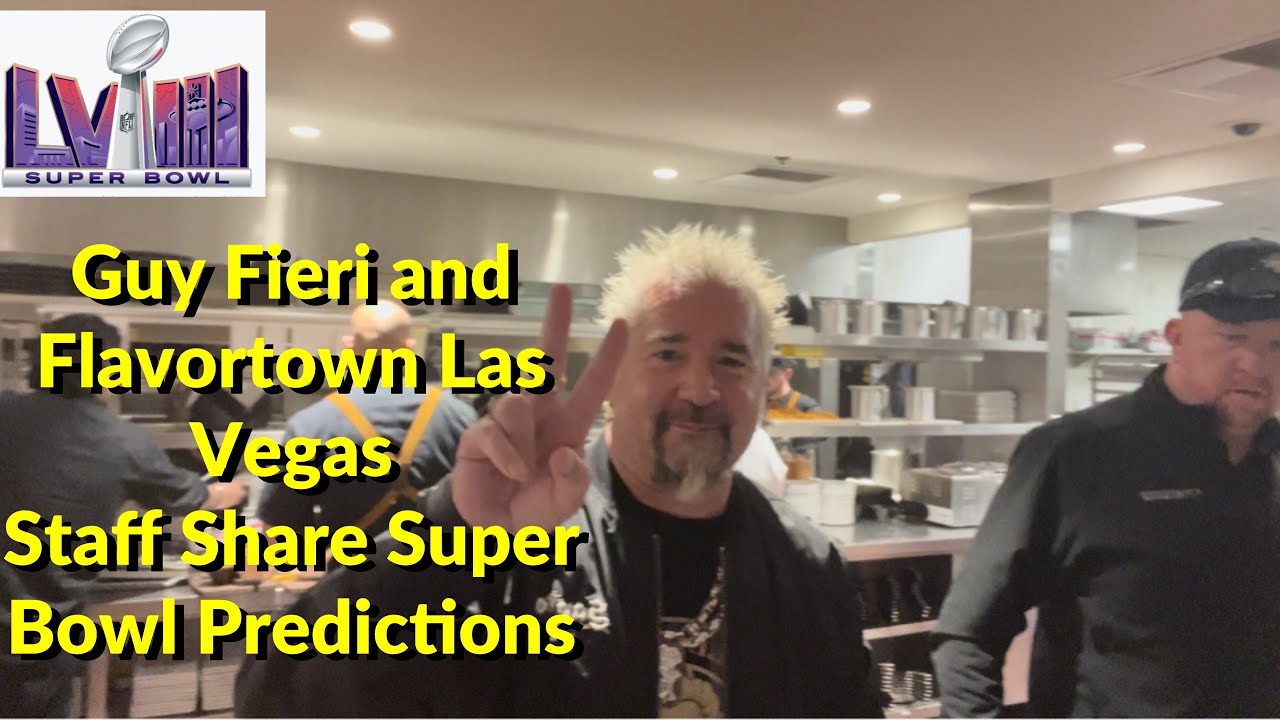 guy fieri super bowl vegas