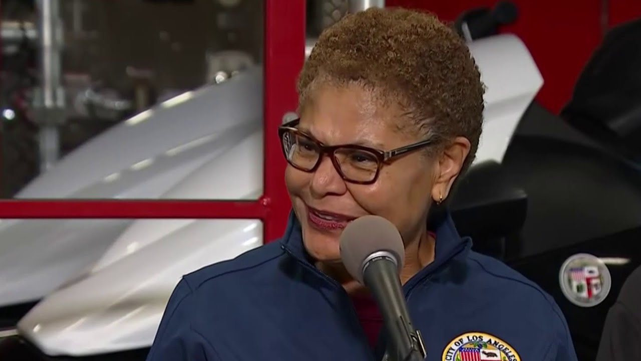 mayor karen bass addresses safet