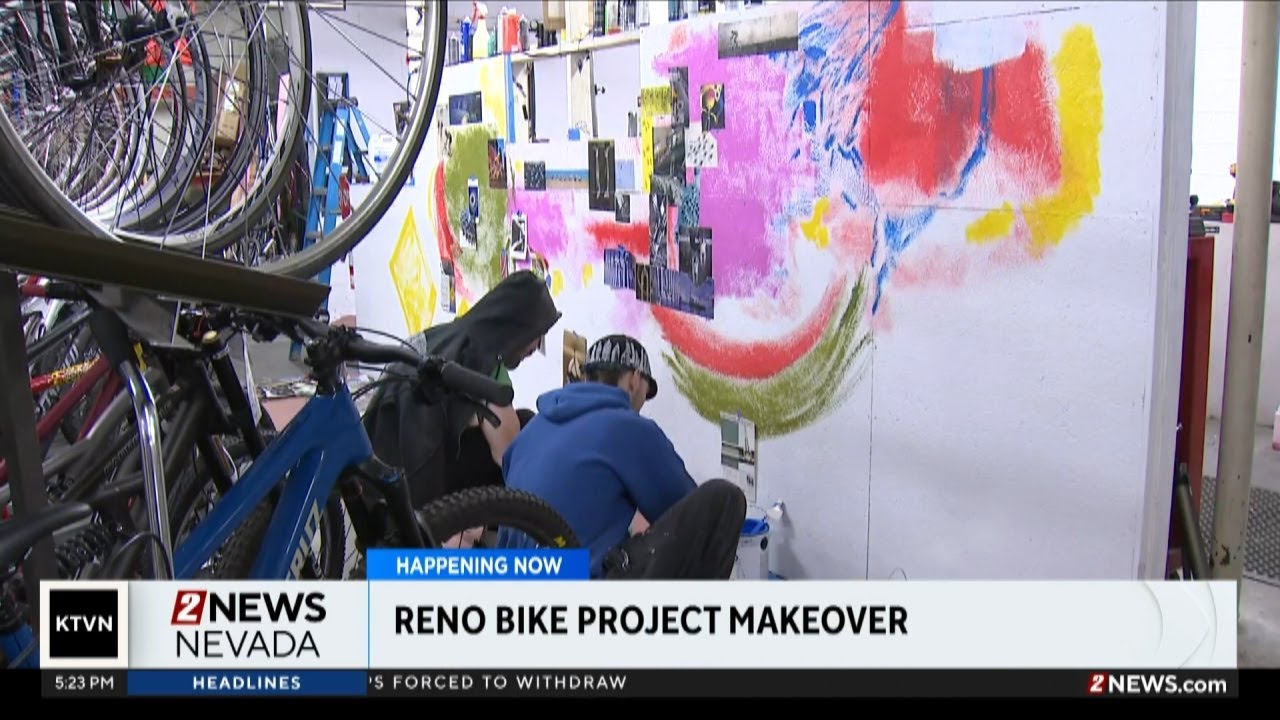 reno bike project painting party