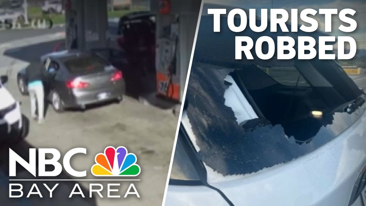 tourists robbed at gas station i