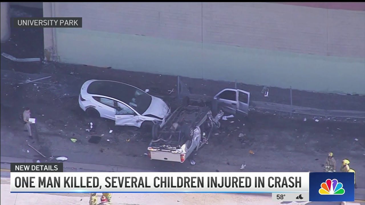 1 killed several kids hurt in la