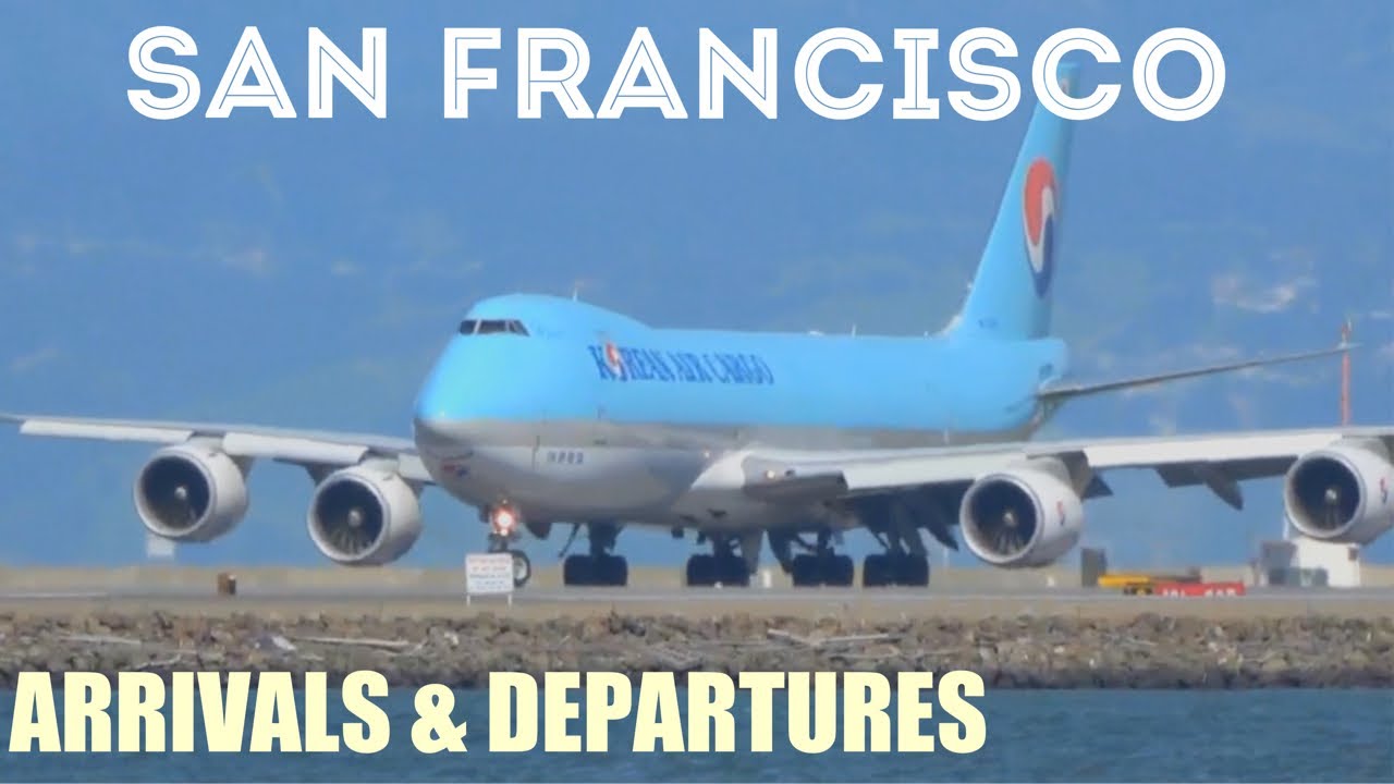 10 Minutes of Exhilarating San Francisco International Airport Action: A380s, B747, B777, etc! 2 10 minutes of exhilarating san f