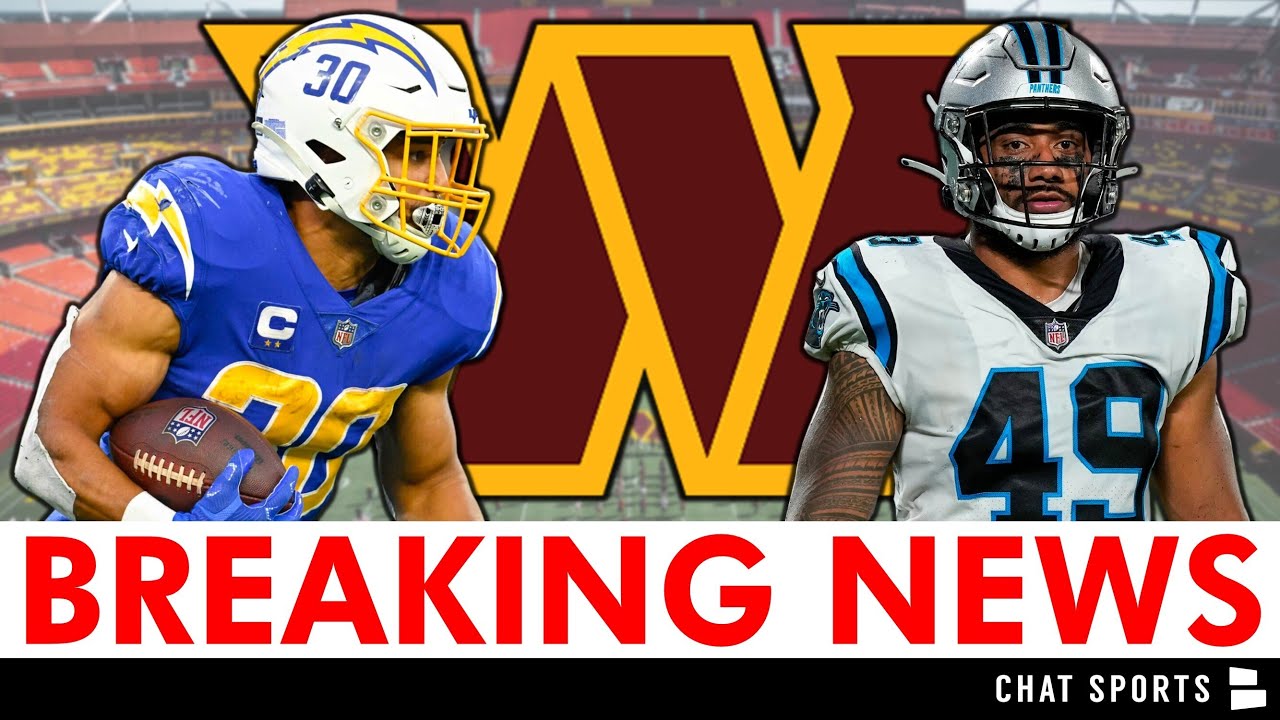 2 big moves commanders sign rb a