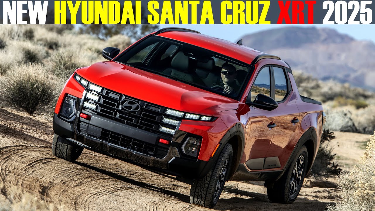 2025 New Hyundai Santa Cruz XRT Restyling Review!