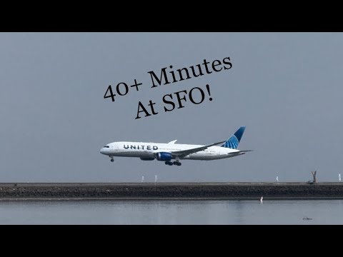 40 minutes plane spotting at san