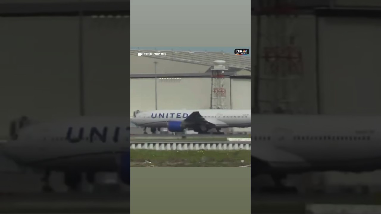 a tire fell off a united airline