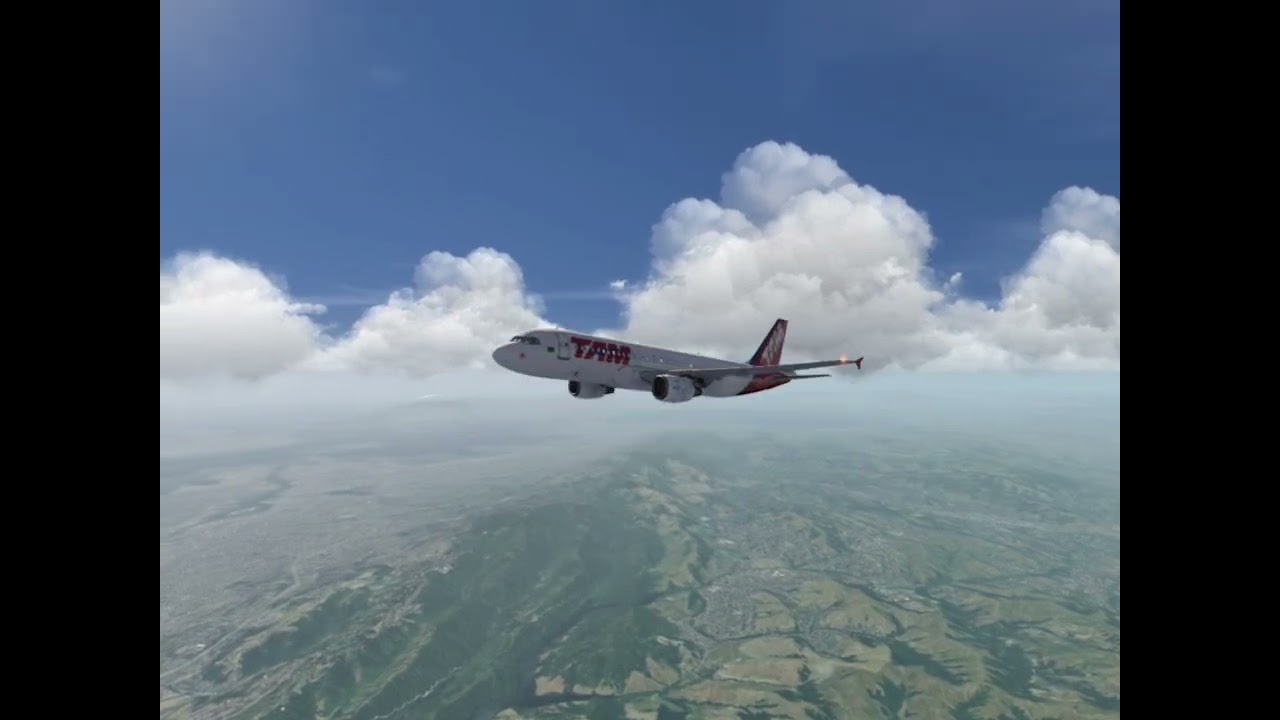 aerofly tam airbus a320 hard lan