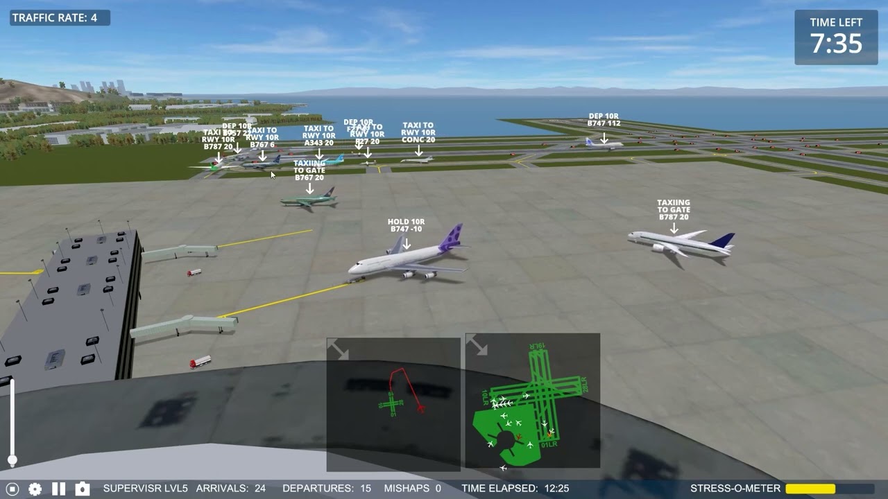 Airport Madness 3D S8 E20 Time Trial 20 @ SFO 2 airport madness 3d s8 e20 time t